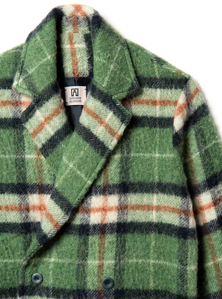 green glenn cleck wool coat