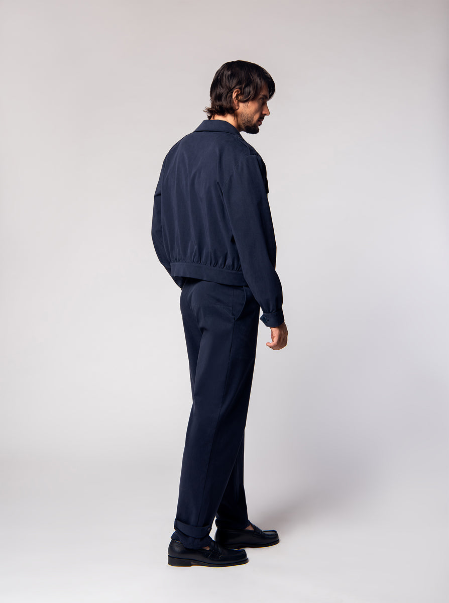 navy blue jacket
