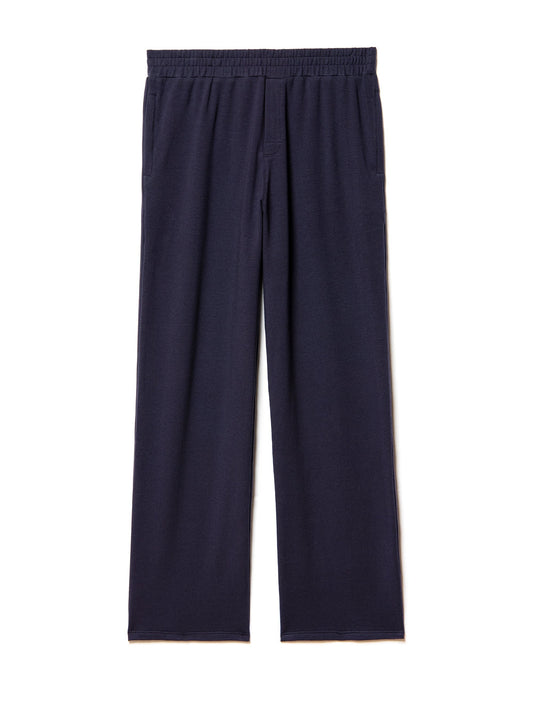 navy moleton pants